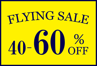 FLYING SALE開催中!